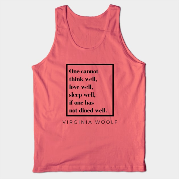 The Secret to a Good Life Tank Top by Feastinthyme